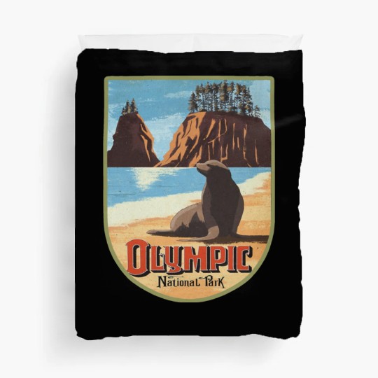 olympic national park Duvet Covers