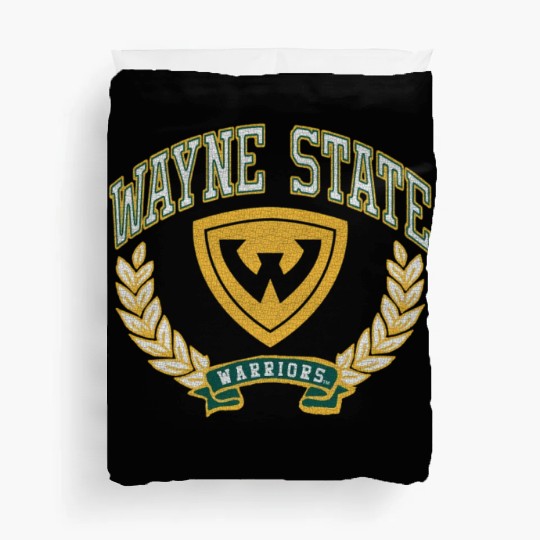 Wayne State Warriors Victory Duvet Covers