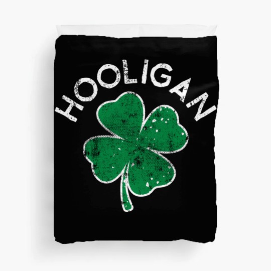 Hooligan Squad Lucky C St Patrick'S Day Distress Duvet Covers