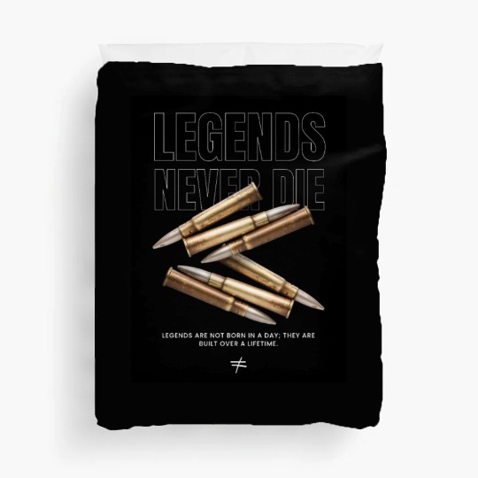 Legends Never Die Duvet Covers