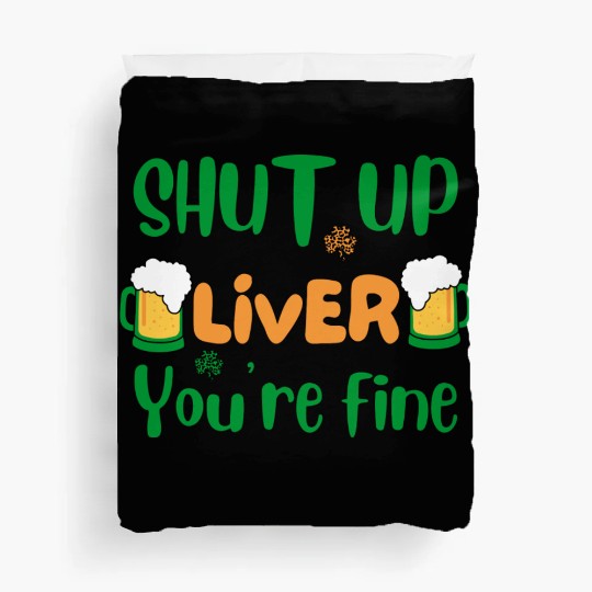 St Patricks Day Beer Shamrock Irish Duvet Covers