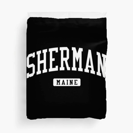 Sher Maine Me Vintage Athletic Sports Duvet Covers