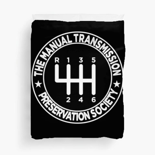 The Manual Transmission Preservation Society Duvet Covers