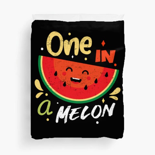 One In A Melon Watermelon Fruitarian Summer Fruit Duvet Covers