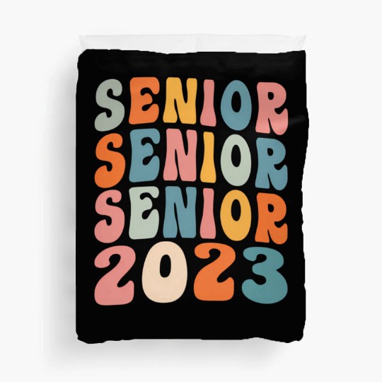 Class Of 2023 Senior 2023 Graduation Or First Day Duvet Covers