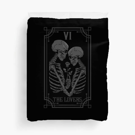 The Tarot Card Occult Goth Halloween Gothic Duvet Covers
