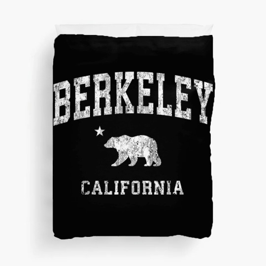 Berkeley California Ca Distressed Sports Duvet Covers