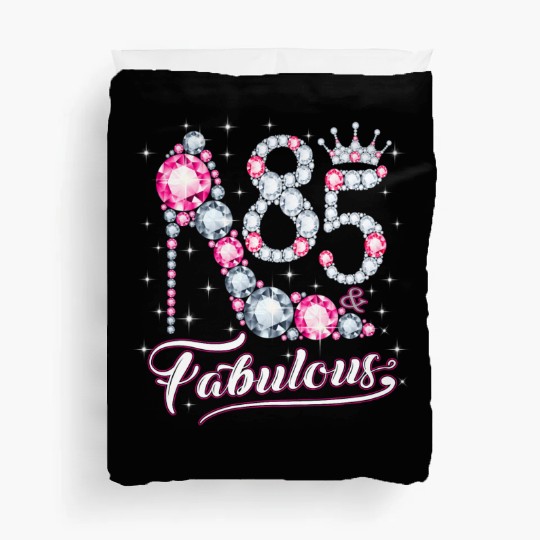 85 And Fabulous 1937 85Th For Ladies Duvet Covers