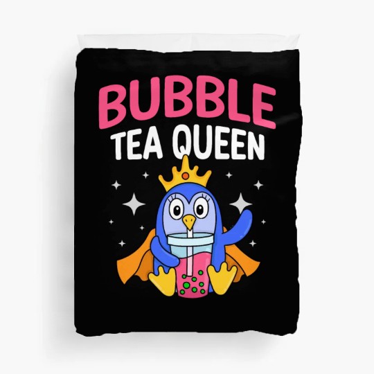 Bubble Tea Queen Boba Tea Drinker Korean Drink Duvet Covers