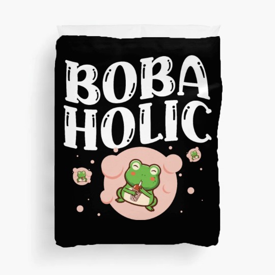 Bobaholic Bubble Tea Lover Boba Tea Drinker Korean Duvet Covers
