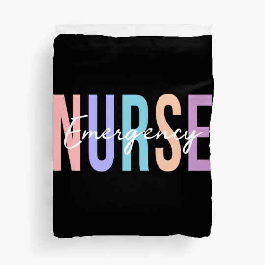 Er Nurse Emergency Room Nurse Registered Nurse Duvet Covers