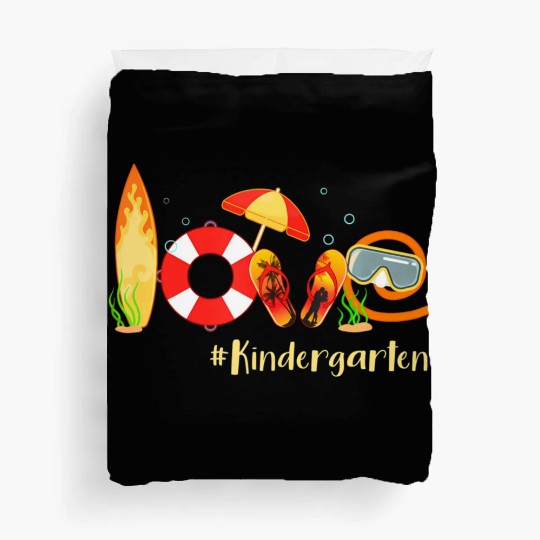 Love Kindergarten Summer Christmas In July Flip Duvet Covers