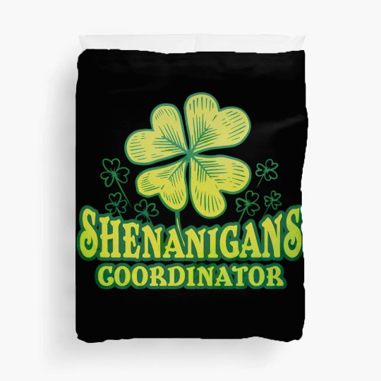 Shenanigans Coordinator St Patrick'S Day Shamrock Duvet Covers