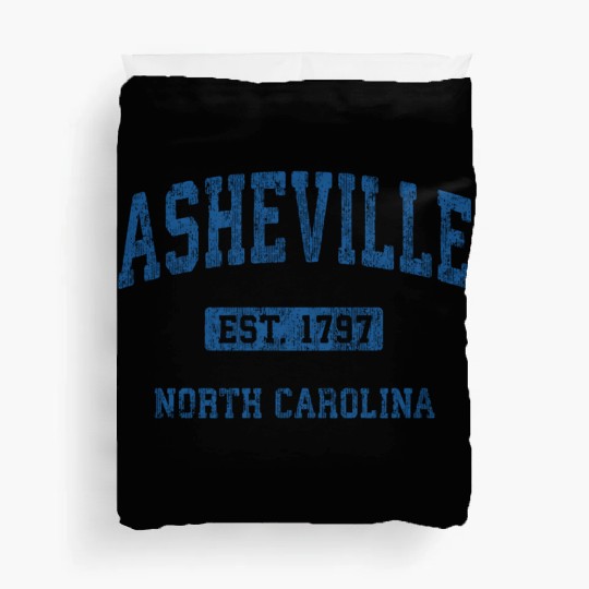 Asheville North Carolina Athletic Sports Duvet Covers