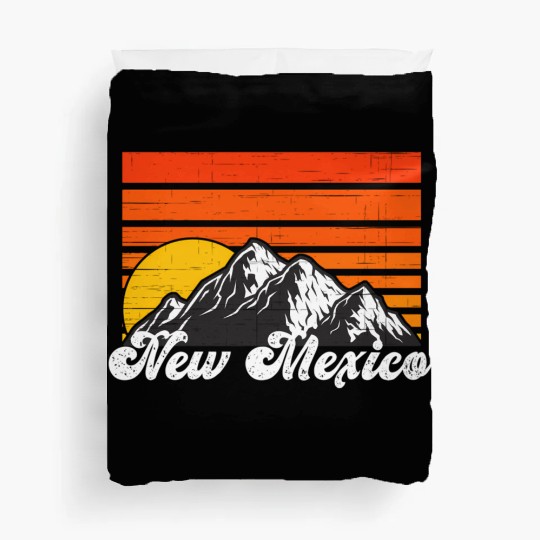 New Mexico Mountains Hiking Love New Mexico Duvet Covers