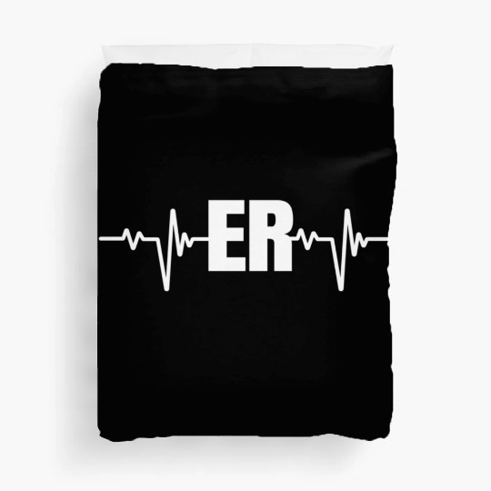 Emergency Medicine Emergency Room Nurse Er Hebeat Duvet Covers