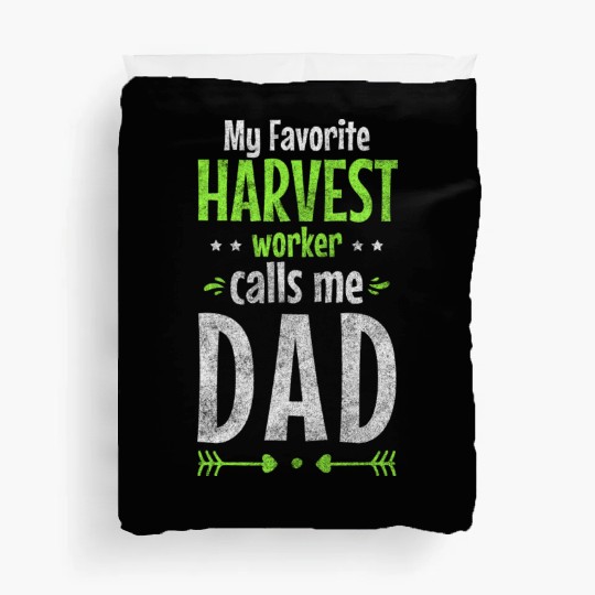 Farmer Farm Harvest Time Vegetable Duvet Covers