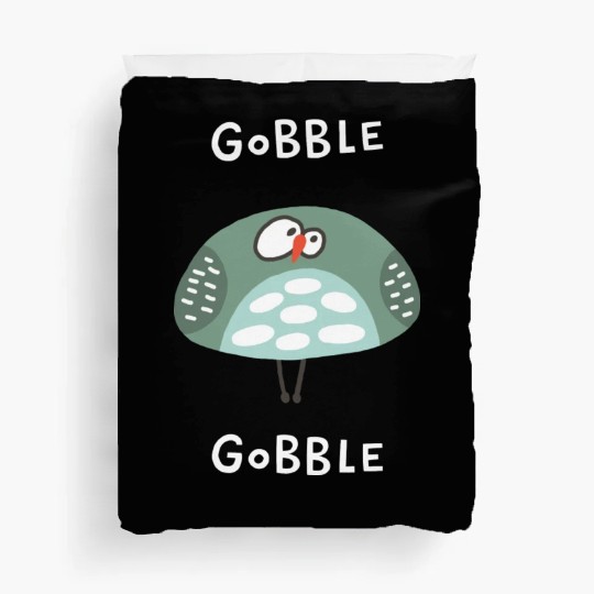 Gobble Gobble Strange Bird Duvet Covers