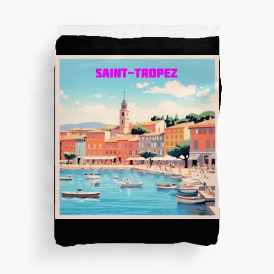 "Pastel Paradise" Saint-Tropez Duvet Covers