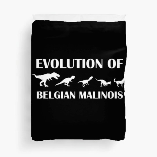 Evolution of Belgian Malinois Duvet Covers