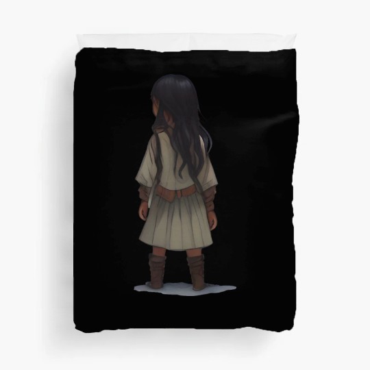 Little Girl Walking Away or... Duvet Covers