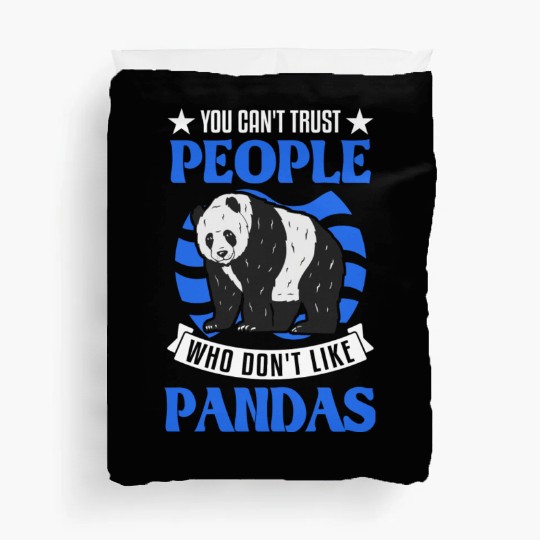 Panda Lover Bear Gift Duvet Covers