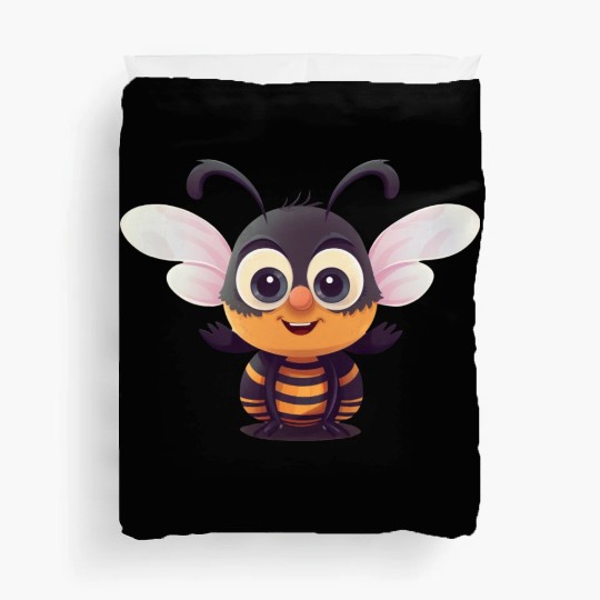 Cute Superhero Bee Bumblebee Wasp Duvet Covers