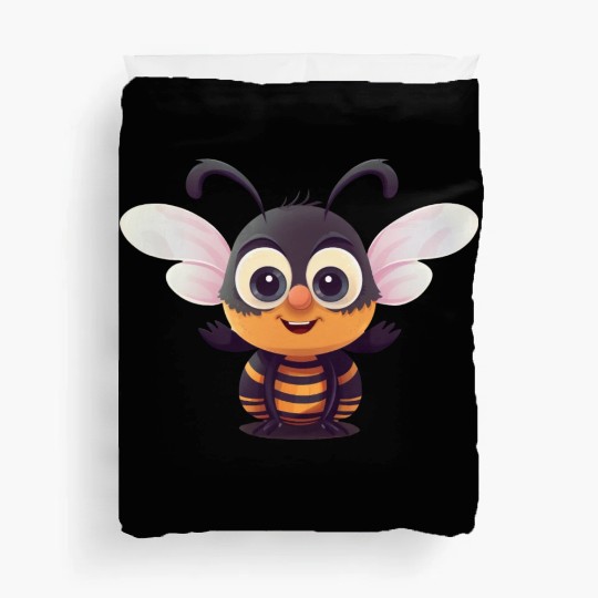 Cute Superhero Bee Bumblebee Wasp Duvet Covers