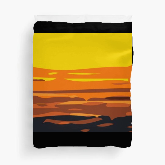Sunset Rectangle Duvet Covers