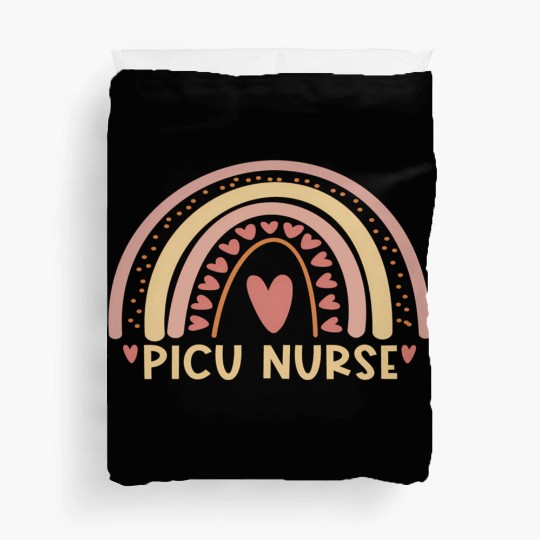 Picu Nurse Boho Rainbow Nursing Student Duvet Covers