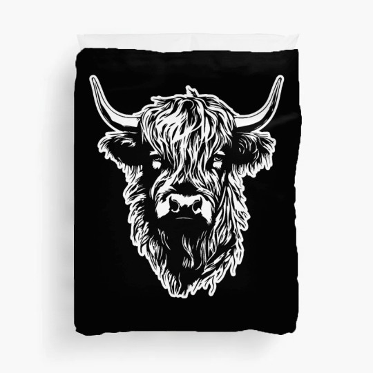 Scottish Highland Cow Duvet Covers