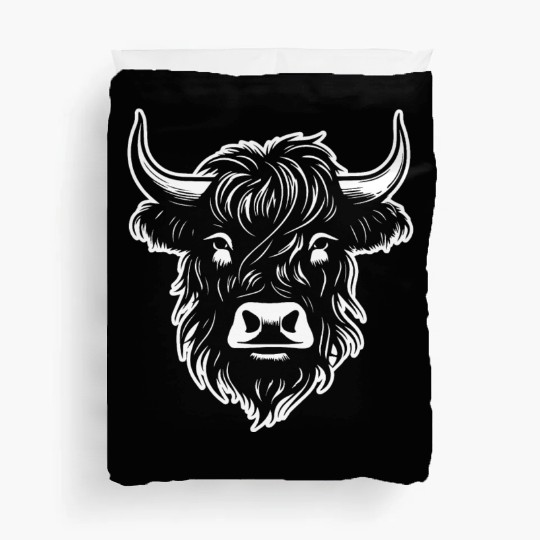 Scottish Highland Cow Duvet Covers