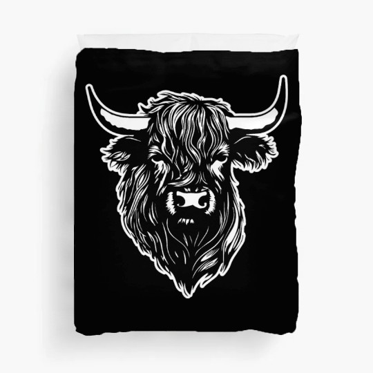 Scottish Highland Cow Duvet Covers