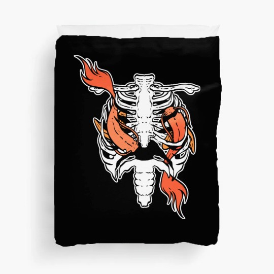 Koi Fish Ribs Aquarist Gift Duvet Covers