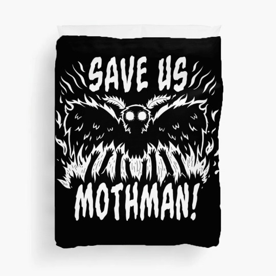 Save Us Mothman Duvet Covers