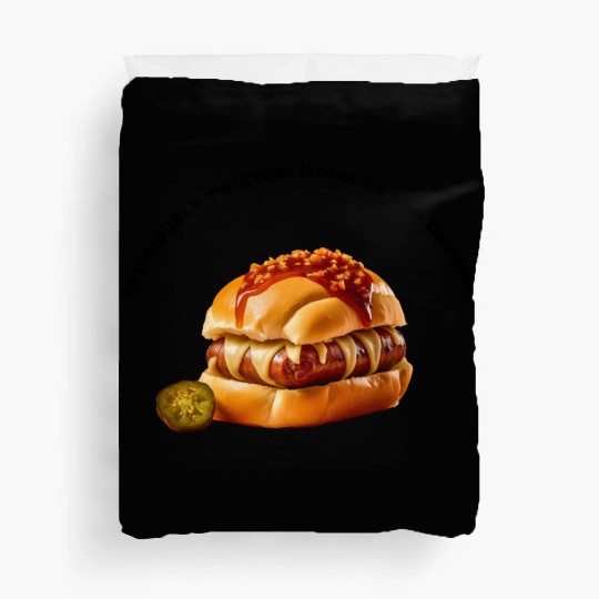 Hotdog bun with churros Duvet Covers design