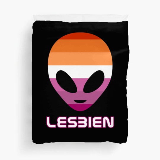 Lesbien aka lesbian alien Duvet Covers