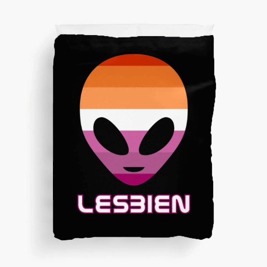 Lesbien aka lesbian alien Duvet Covers