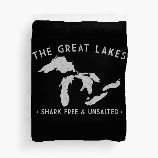Great Lakes Shark Free And Unsalted Duvet Covers