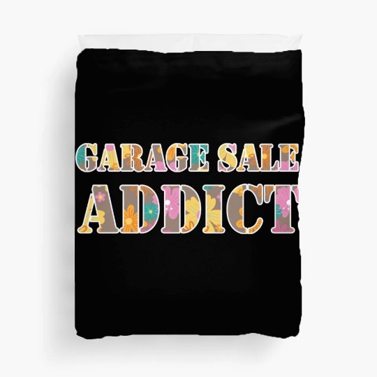 Garage Sale Addict brown floral Duvet Covers