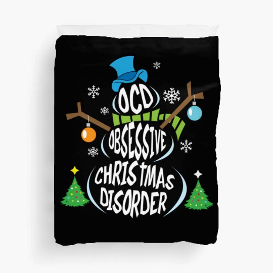 Snowman Ocd Obsessive Disorder Duvet Covers