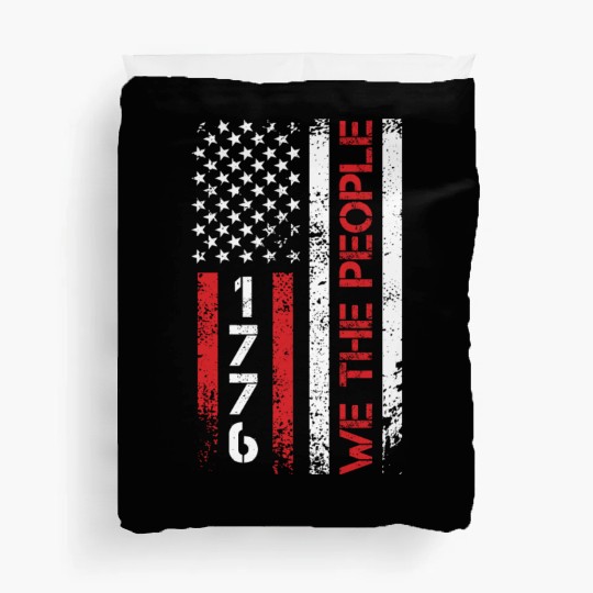 We the people 1776 Independence Day US Patriots Duvet Covers