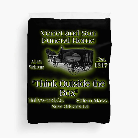 Verret and Son Funeral Home Duvet Covers