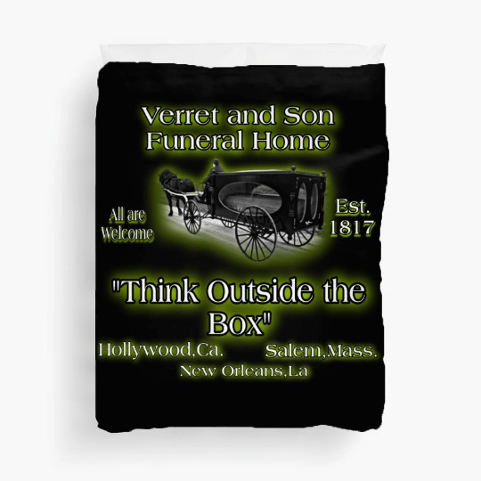 Verret and Son Funeral Home Duvet Covers