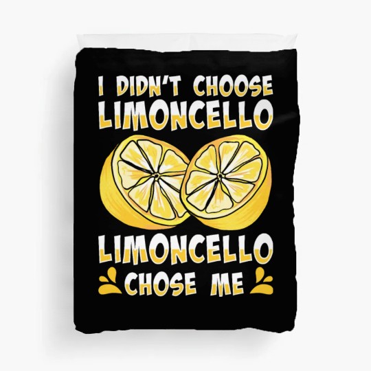 Italian Limoncello Lover Lemon Liquor Drinker Duvet Covers