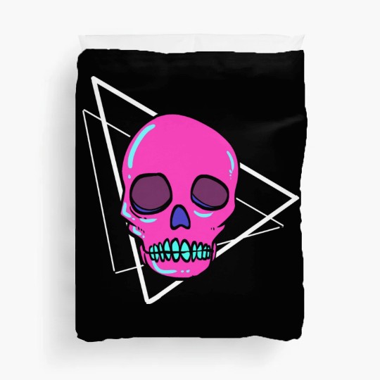 Dead Inside Skull Artist Gift Duvet Covers