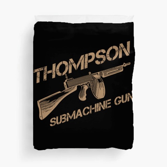 Thompson Submachine Gun | World War 2 Weapon Duvet Covers