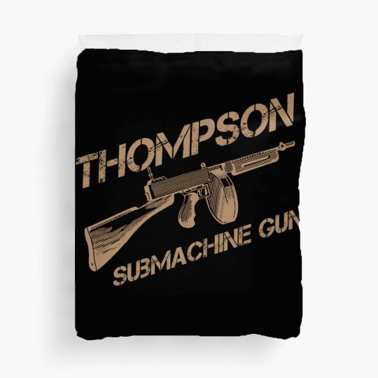 Thompson Submachine Gun | World War 2 Weapon Duvet Covers