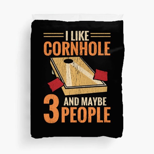 Funny Corn Hole Duvet Covers
