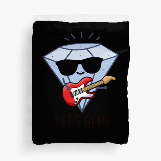 Let s Gem Funny Jewel Duvet Covers
